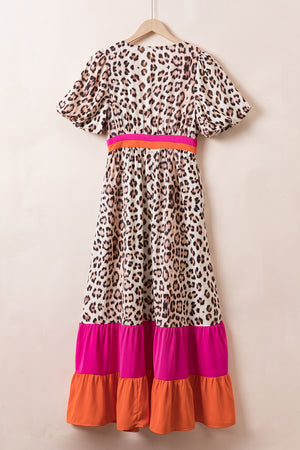 Fancy Leopard Maxi Dress