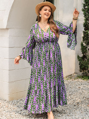 Curvy Saphira Maxi Dress