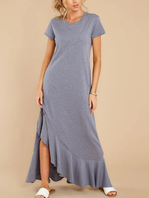 Tina Short Sleeve Maxi Dress