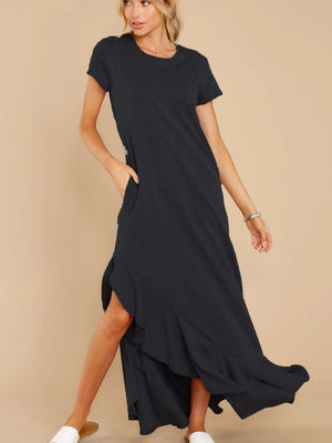 Tina Short Sleeve Maxi Dress