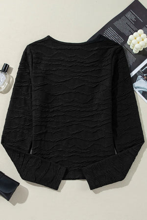 Black Blouse - great for layering