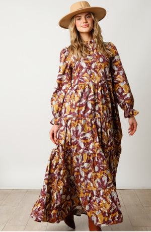 Benny Abstract Maxi Dress