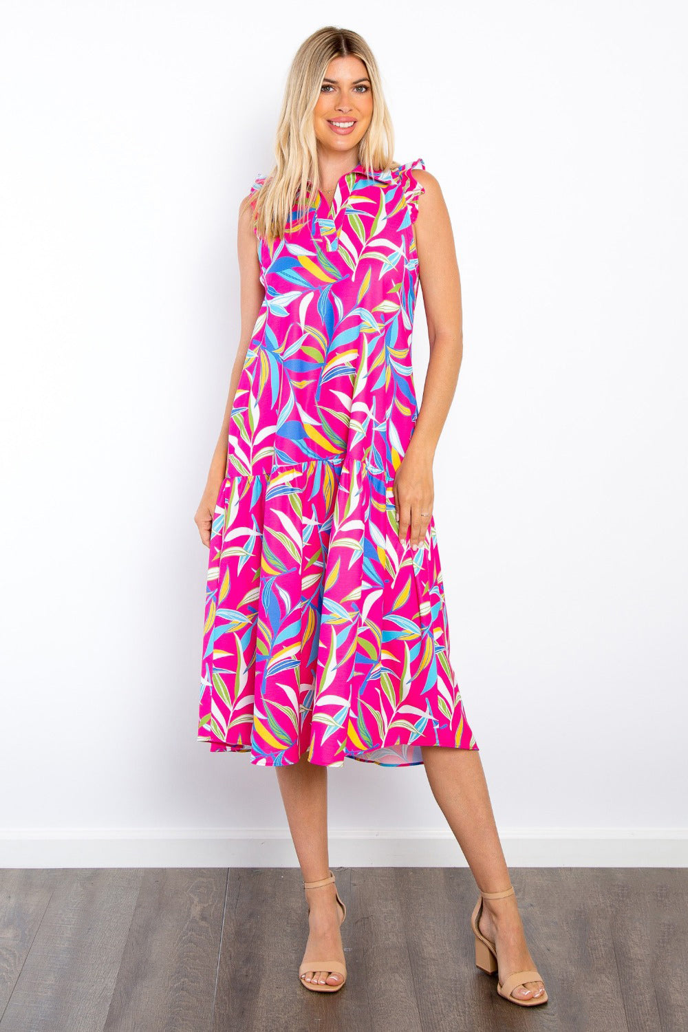 The Summer is Yours Midi Dress with Pockets