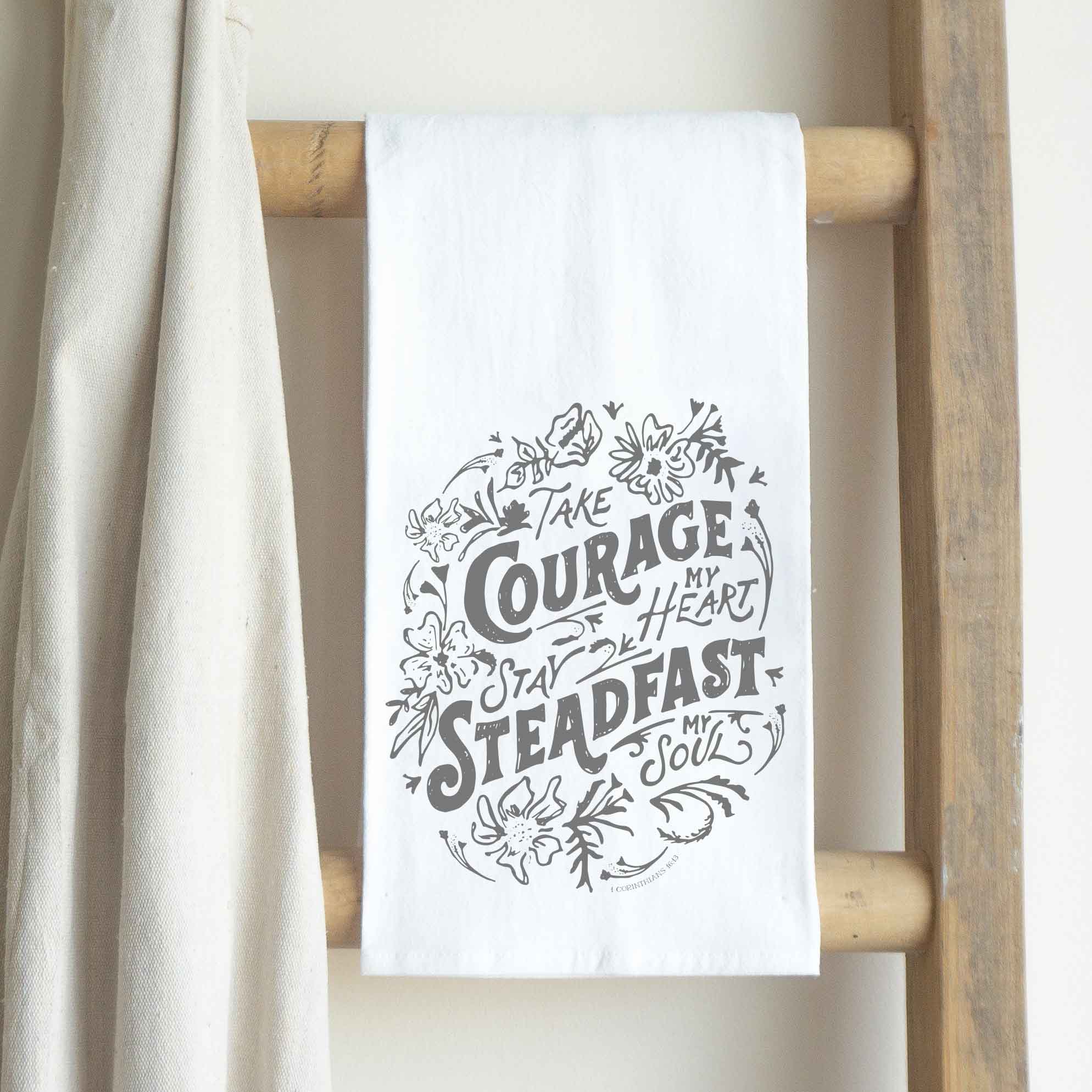 Tea Towel | Take Courage