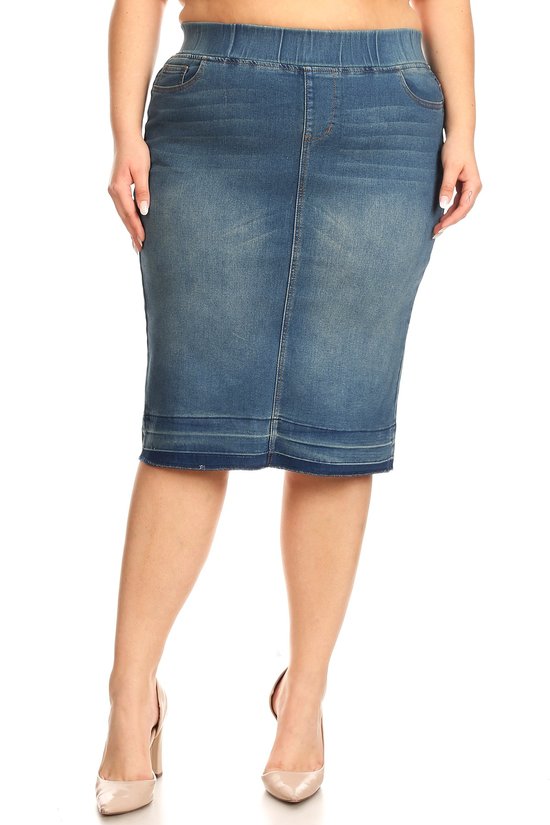 Gayle Denim Skirt