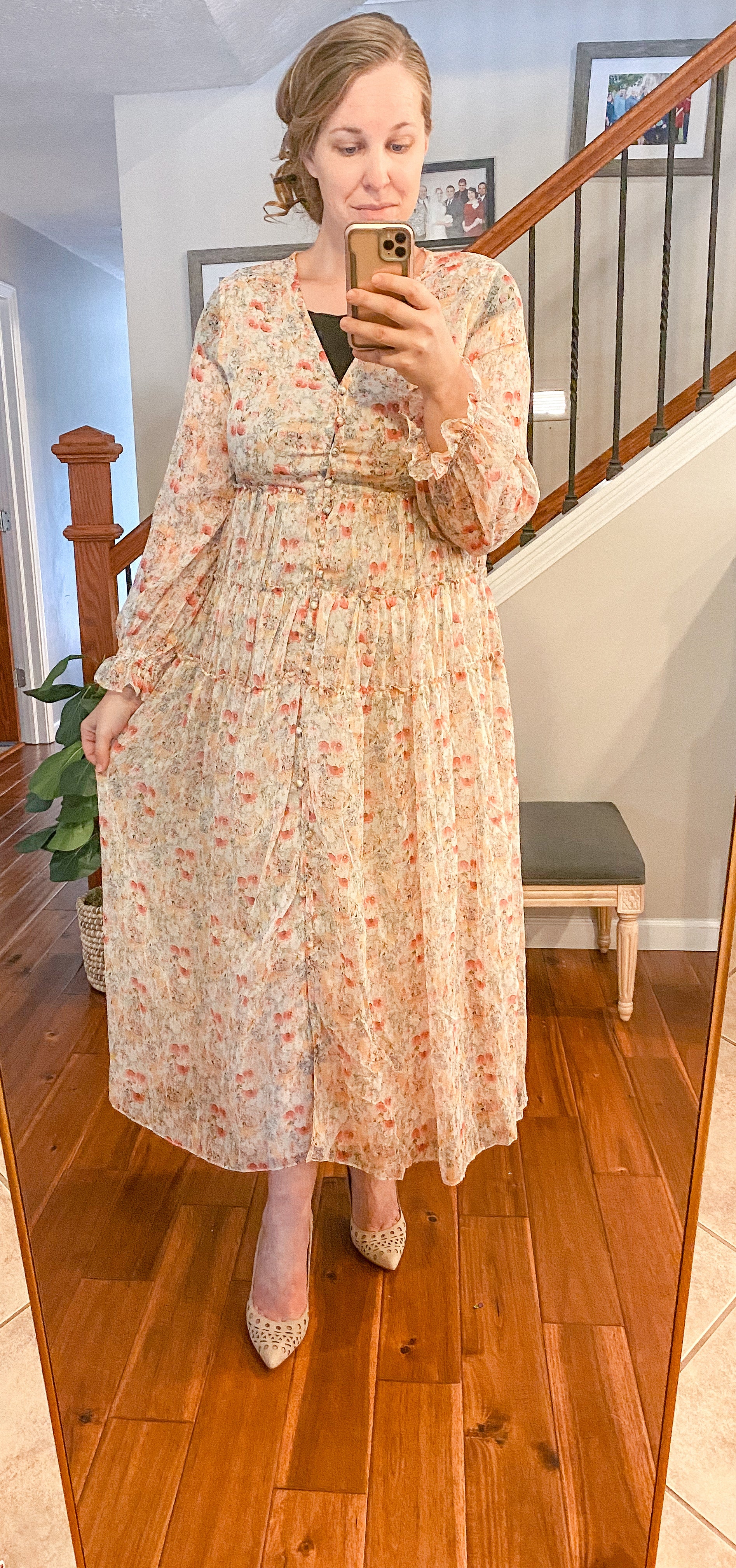 Elena Floral Dress